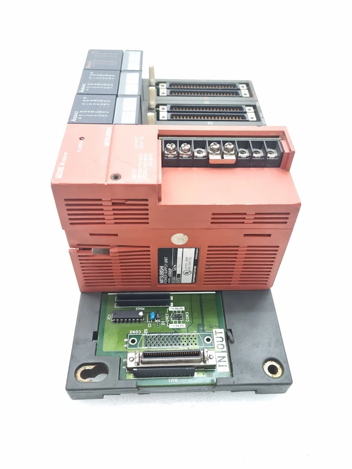 Mitsubishi Melsec A1S61P, A1SX42, A1SX42, A1SY42 & A1S65B Plc Set
